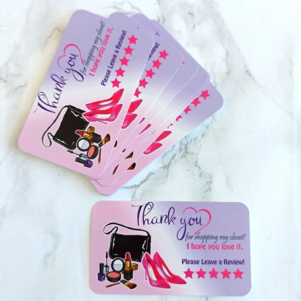 ♥️ 5x25 / 50 Thank You Cards